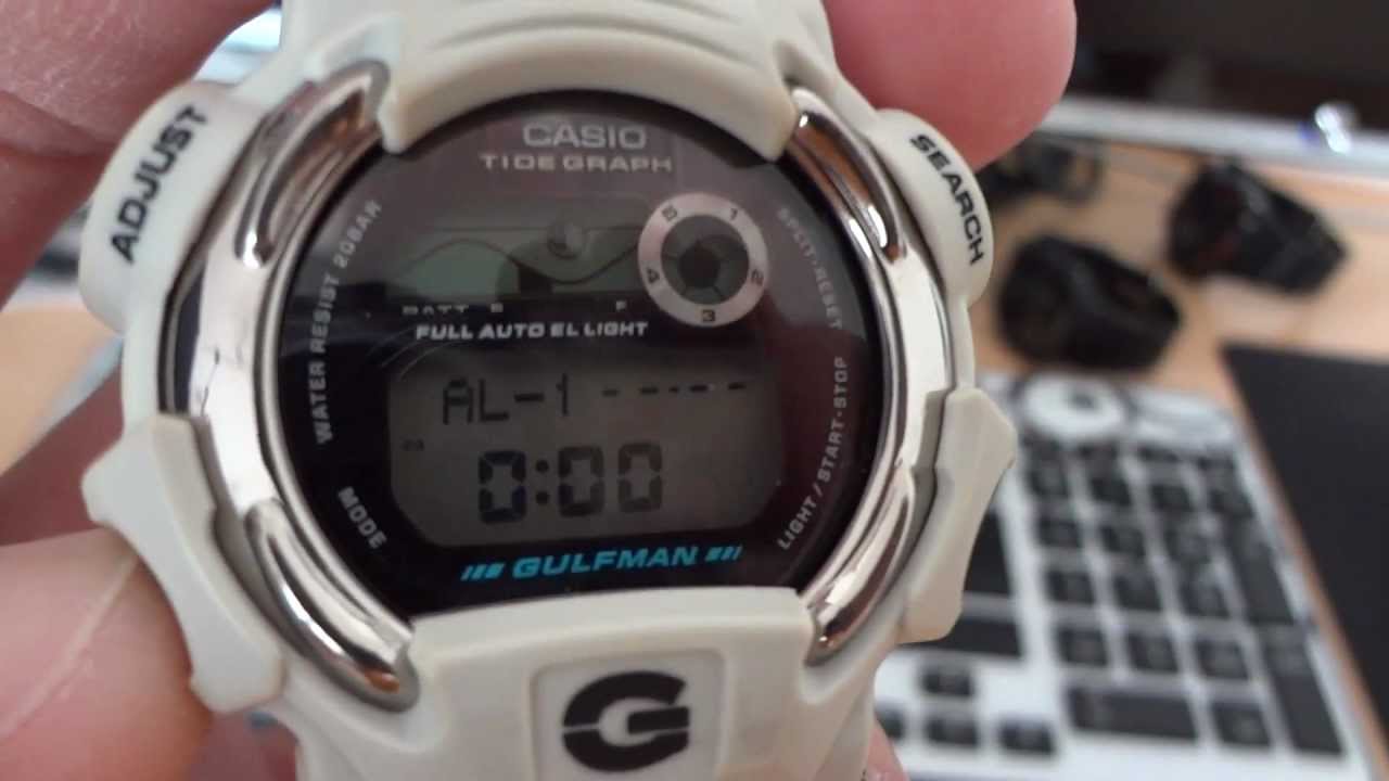 Casio G-Shock DW-9700LG-8JR Gulfman (Master Of G) - YouTube