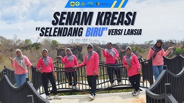 Video Senam Kreasi Selendang Biru Versi Lansia | UPTD Puskesmas Cermee