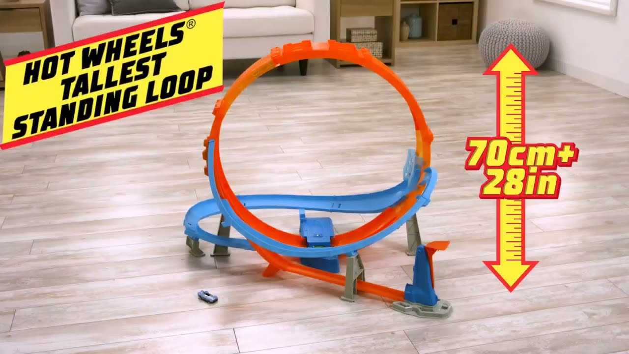 Pista De Looping Hot Wheels Action Desafio Da Altura Mattel