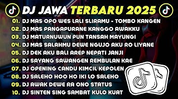 DJ JAWA TERBARU 2025 FULL BASS 🎧 DJ MAS OPO WES LALI SLIRAMU 🎶 DJ MAS PANGAPURANE KANGGO AWAKKU