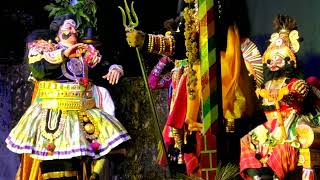 Yakshagana by Irbail Ananda shetty, ಭಸ್ಮಾಸುರ, ಪದ್ಯ; ದಿನೇಶ್ ‌ಶೆಟ್ಟಿ, ಚೆಂಡೆ ; ಚೇತನ್ , ಮದ್ದಳೆ 😍🌿✨