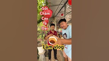 Hai anh em thử món sốt chấm cay tê dại của lâm vlog #sotchamcaytedai #lamvlog #short