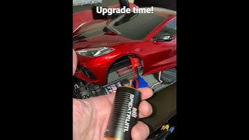 Traxxas corvette + Spektrum motor