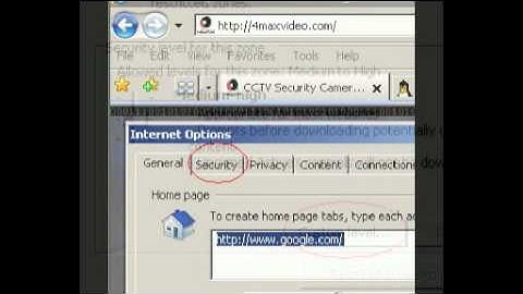 How to allow Active-X Controls to download