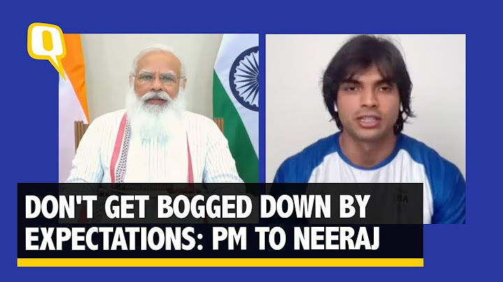 PM Modi to Neeraj Chopra: Don't Let Expectations Weigh You Down | The Quint | The Quint