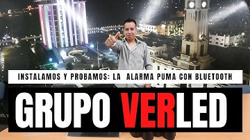 INSTALAMOS Y PROBAMOS LA ALARMA PUMA, CON TECNOLOGÍA BLUETOOTH *SEGUNDA PARTE* / GRUPO VERLED.