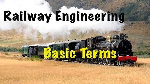 Basics of Railway Engineering | Types of Gauges | GATE | ESE | Vishal Sir