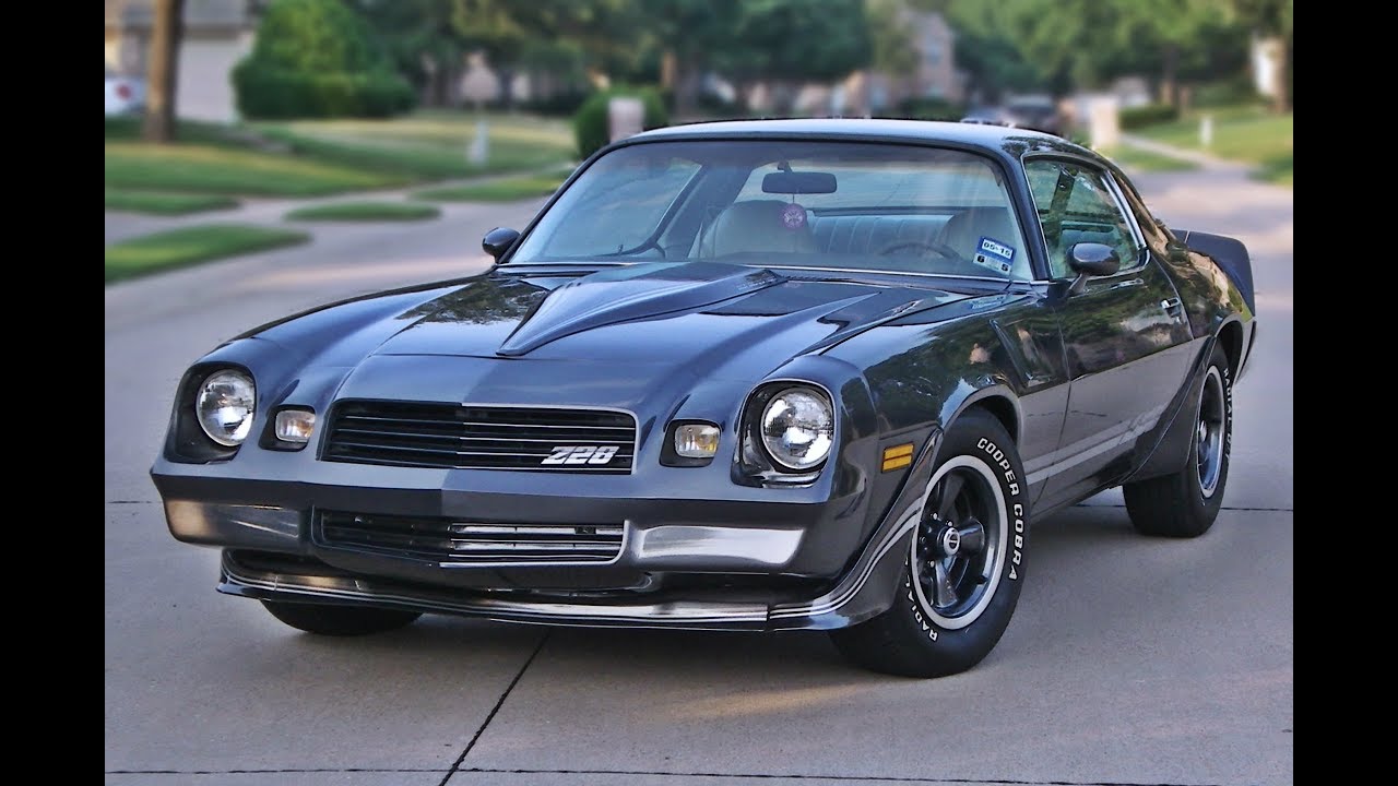 1980 Chevrolet Camaro Z28 Restored Numbers Matching 5 7l 350 Th350 Auto