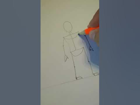 Як намалювати людину - YouTube