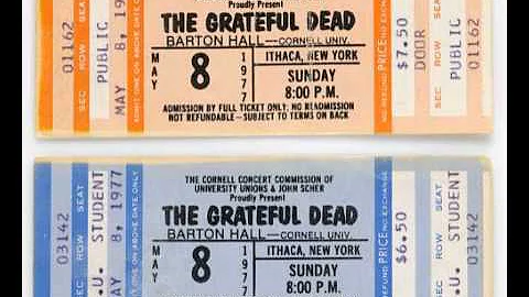 Grateful Dead - Scarlet / Fire - Ithaca NY - 05-08-1977