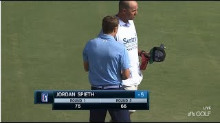 Jordan Spieth Second Round 66 Highlights - 2018 Tournament of Champions