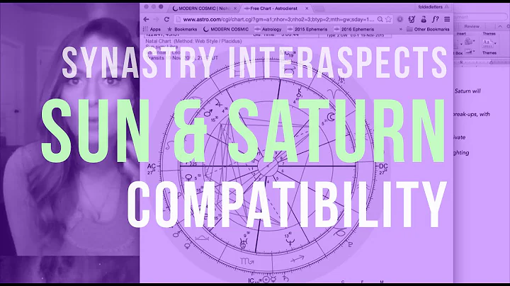 Synastry Inter-Aspect Series: SUN + SATURN Compatibility