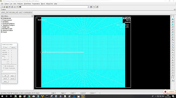 Rotation of Meshed Structure in APDL ANSYS