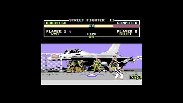 Street Fighter 2 (C64, 1992) #shorts