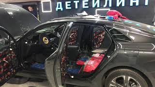 Kia K5 шумка авто. Посмотрим на заводскую шумозащиту и вариант обесшумливания материалами Комфортмат