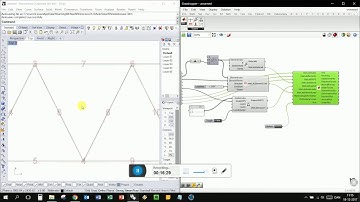 LKplugin - FEM Calculation Tool for 2D Frame Structures in Grasshopper3D