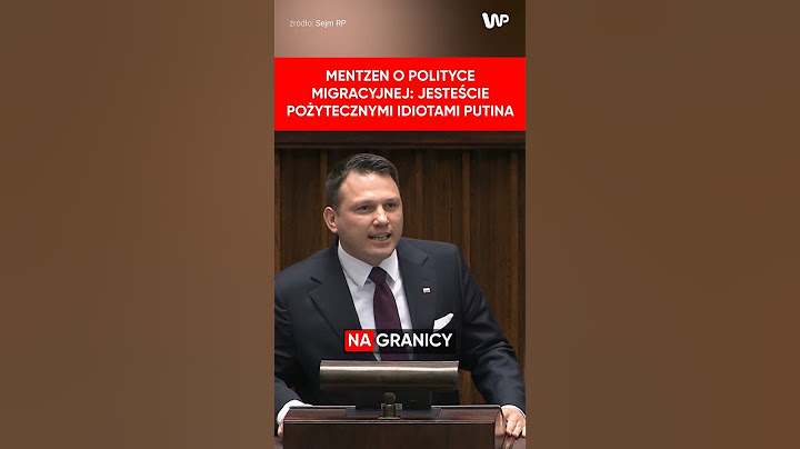 "Jesteście pożytecznymi idiotami Putina”. Mentzen ostro o polityce migracyjnej