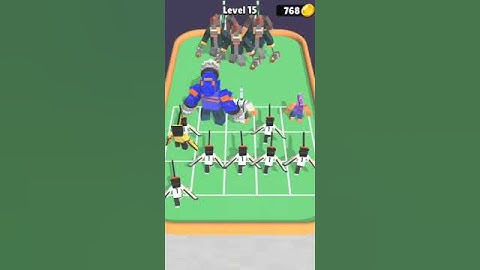 Merge Chainsaw Head 3D Run - Gameplay New Mobile Games 15