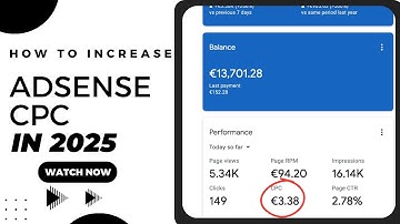 How I Earn $500 Daily with Google AdSense Loading ( How To Increase Adsense CPC )