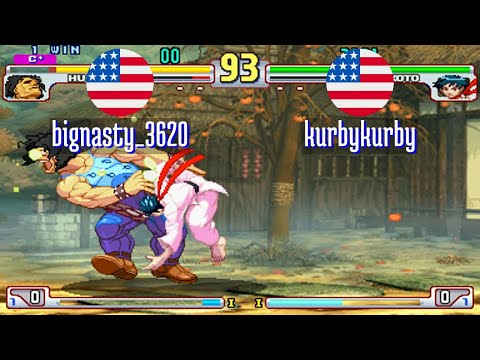 FT3 @sfiii3nr1: bignasty_3620 (US) vs kurbykurby (US) [SF III 3rd Strike sfiii sf3 Fightcade] Apr 1