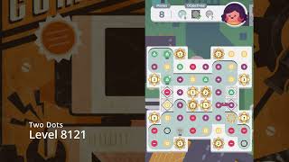 Two Dots Level 8121 Gameplay (no boosters used) ⭐️⭐️