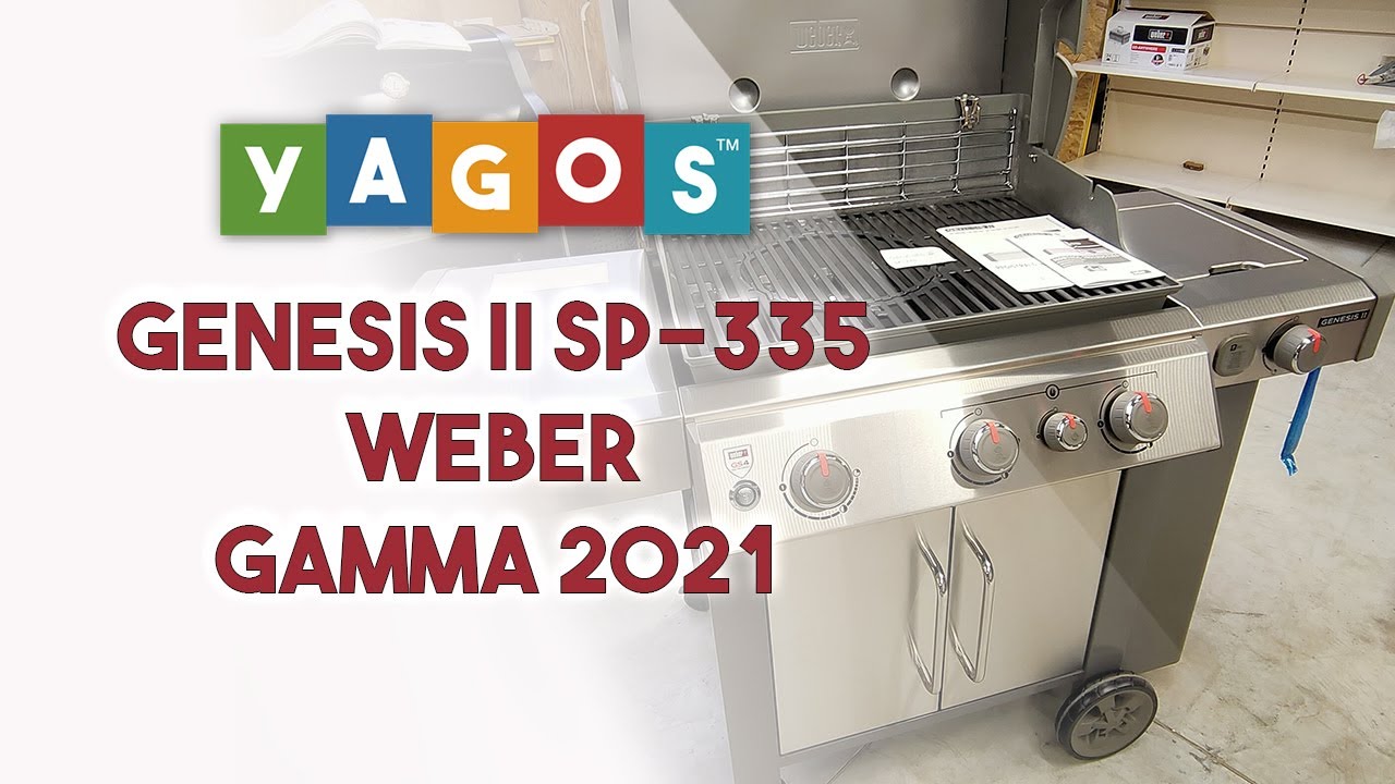 Bør Medalje meddelelse Barbecue a gas Genesis 2 SP-335 Gamma Weber 2021 - Yagos.it - YouTube