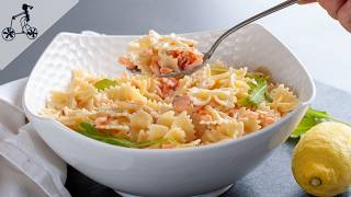 This is a fancy pasta ready in only ten minutes.