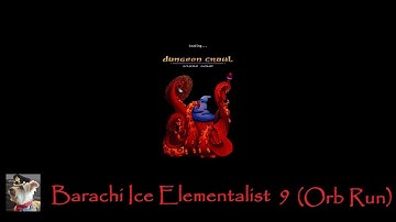 Dungeon Crawl Stone Soup Barachi Ice Elementalist 9 (Orb Run)