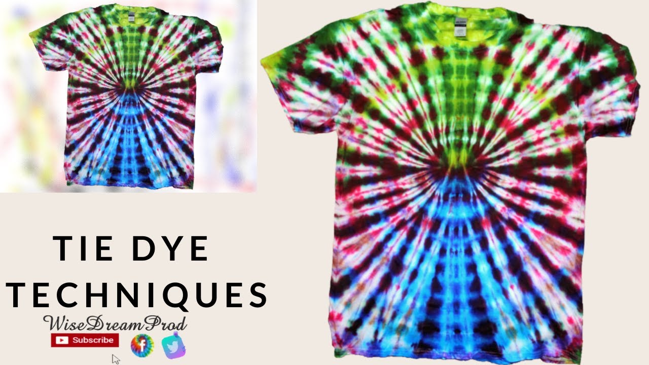 DIY Tie Dye Tie & Dye Techniques YouTube