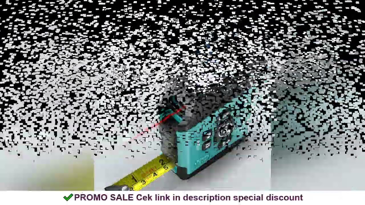 MiLESEEY DT20 Laser Tape Measure 40m 130ft Digital Reading Tape measure Rechargeable Measurement Too