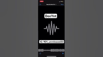 DeeYnt - Hop out unreleased snippet DM to buy or trade#memphis