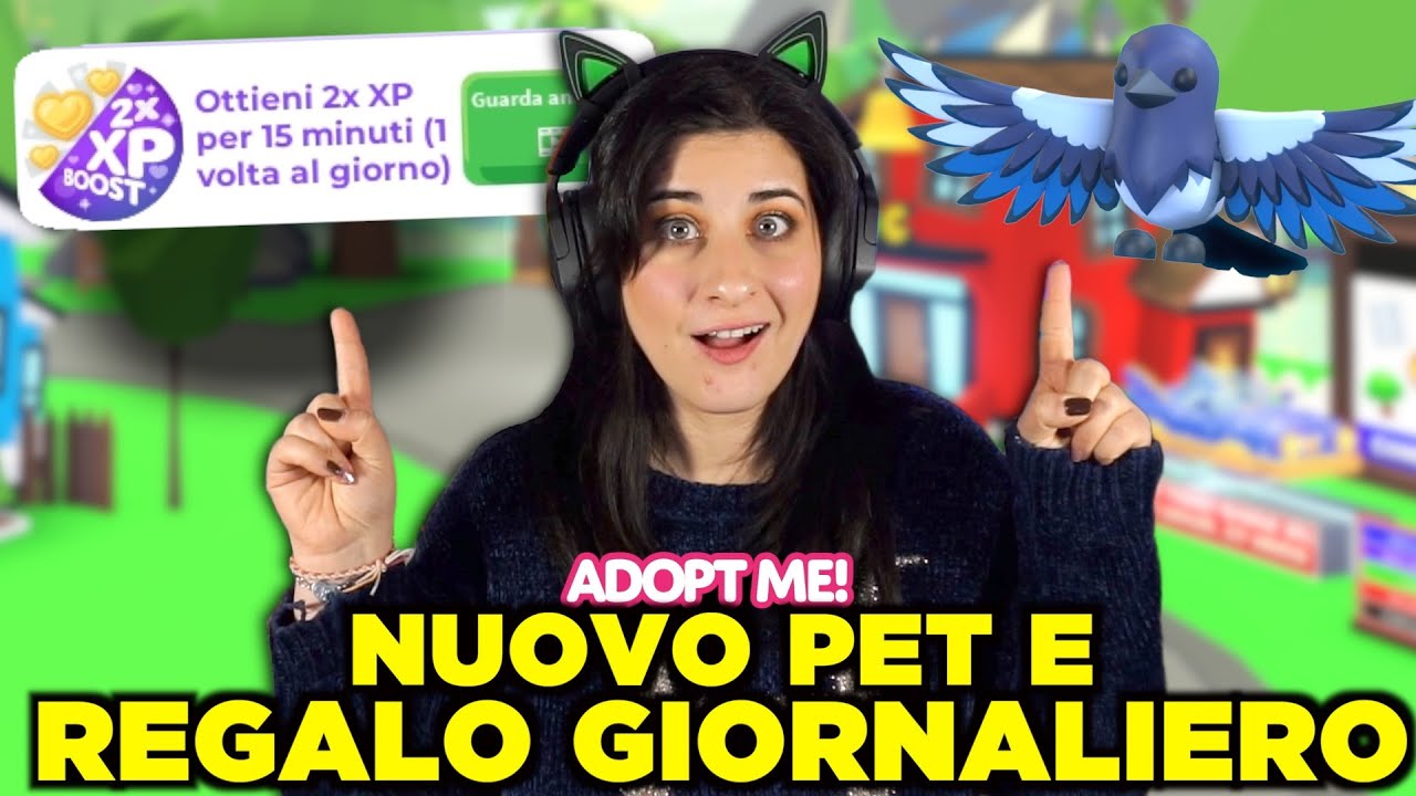 Un REGALO al GIORNO per TUTTI e NUOVO PET in ARRIVO su Adopt Me 😍