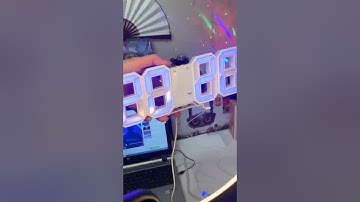 Cách Cài Đặt Đồng Hồ LED 3D - SETUP Đồng Hồ LED 3D Đơn Giản