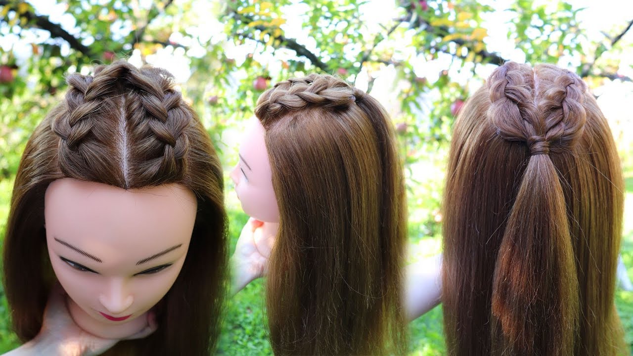 Easy Fast Daily Hair Weave Very Beautiful Hairstyle 2019 Youtube