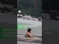 EMOTIVO | Así rescataban a este niño de un lago congelado 😥