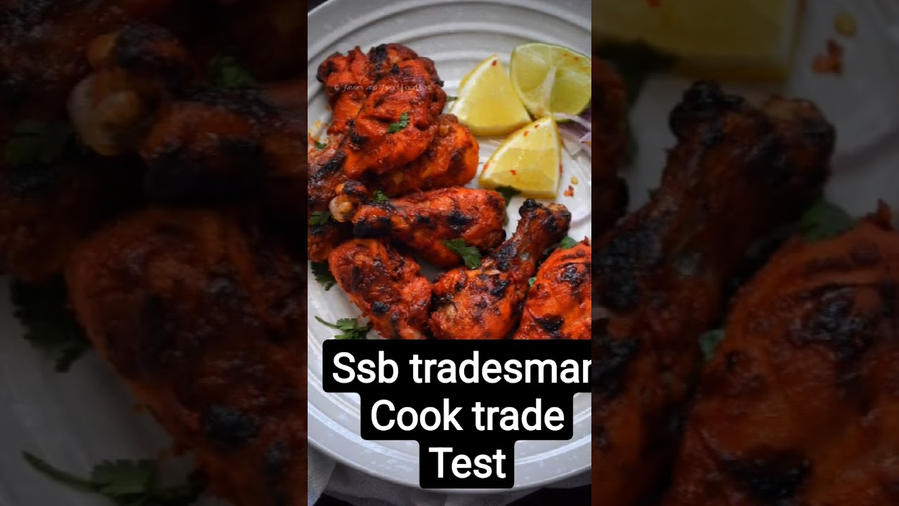 ssb tradesman trade test/cook trade test 