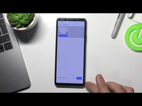 Как изменить язык на SONY Xperia 10 III / Как изменить язык текста на SONY Xperia 10 III