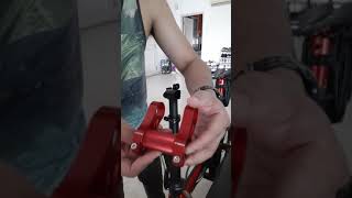 Lite Pro Stem Riser 25.4 mm 100% Original Double Stem Sepeda Lipat 89g Peninggi setir sepeda Stang Sepeda Lipat Stem Seli Riser Stang Double Stem Seli