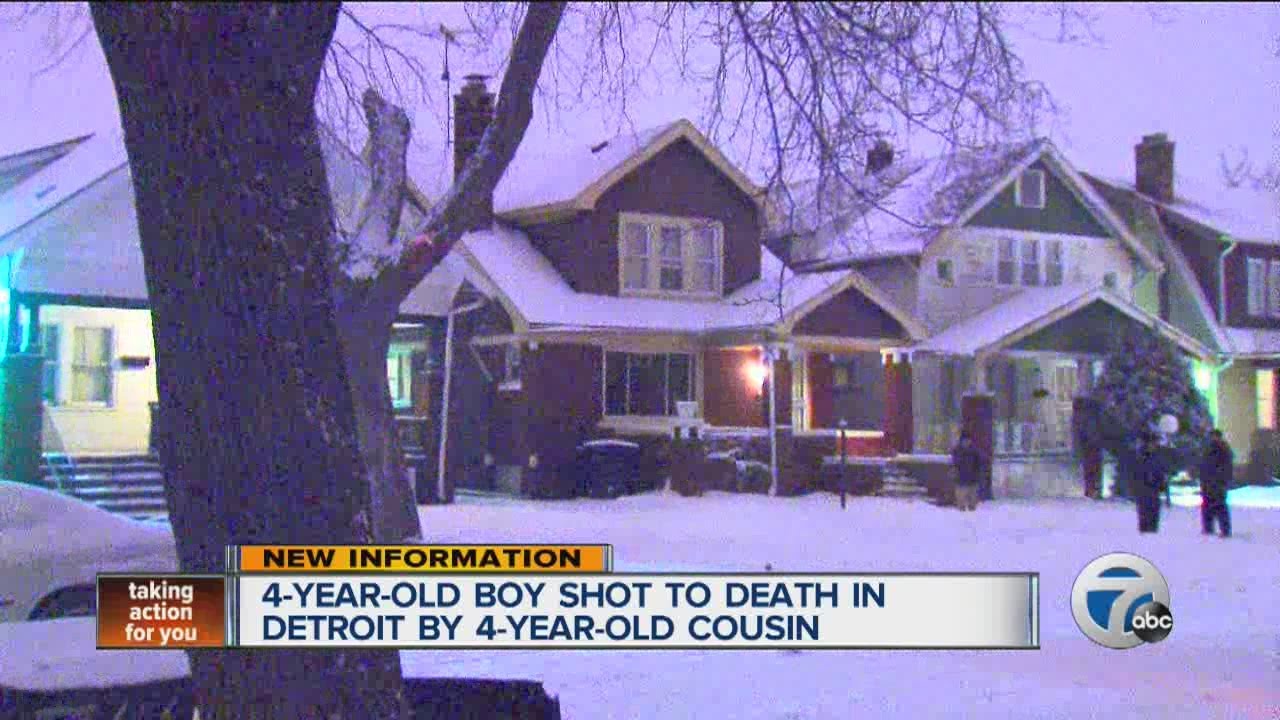 4-year-old boy shot to death in Detroit by 4-year-old cousin - YouTube