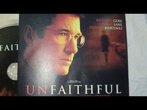 Unfaithful Richard Gere Diane Lane Oliver Martinez DVD Cover 