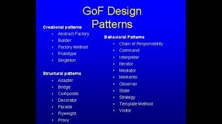 GoF Design Patterns / Singleton Design Pattern/ Design Patterns