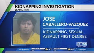 Man arrested after alleged Lexington kidnapping