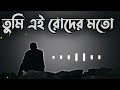      tumi ei roder moto  bangla song  ajrshorta