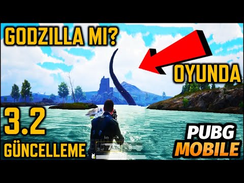 SON DAKİKA | GODZILLA GERİ Mİ GELDİ | OYUNA CANAVAR GELDİ | 3.2 GÜNCELLEMESİ | PUBG MOBILE