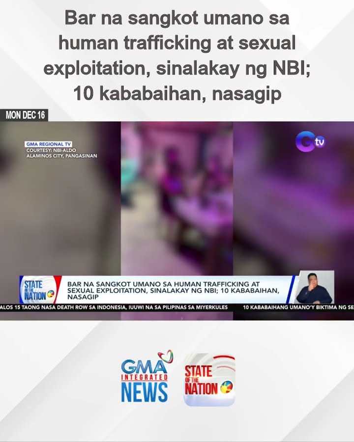 Bar na sangkot umano sa human trafficking at sexual exploitation, sinalakay ng NBI | SONA