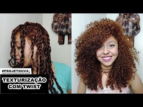 Texturização com Twist para cabelos cacheados (#Projetouva) | Esteffany ...