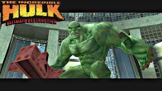 Hulk vs Abomination #1 Boss Fight - The Incredible Hulk Ultimate Destruction (2005)