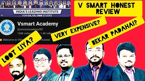 vsmart academy review(honest review)#caintermediate#cafoundation#cafinal#icai#accounting#commerce#ca