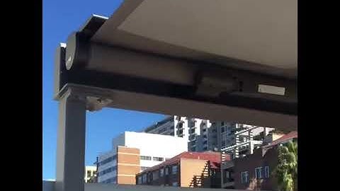 Motorised Awning - Somfy x Blinds by Peter Meyer