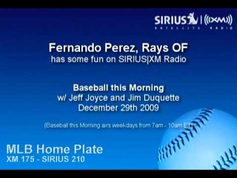 Fernando Perez, Rays OF, discusses "Jersey Shore" ...